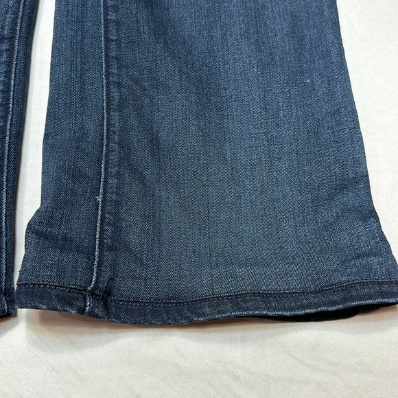 Paige Manhattan Bootcut Jeans Size 26 Clayton Dark Wash Stretch EUC - Picture 4 of 15